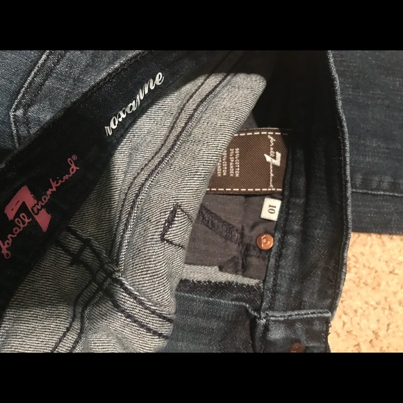 👩🏻👖Kids 7 For All Mankind Roxanne Jeans 👩🏻👖 - Picture 3 of 4